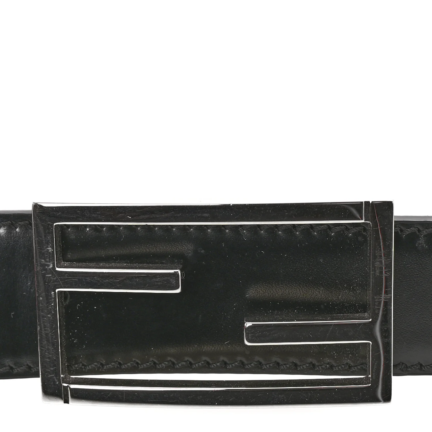 Calfskin FF Belt Black