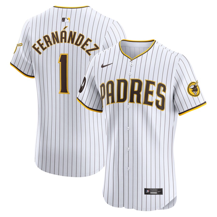 Tony Fernandez San Diego Padres Home Elite Player Jersey White