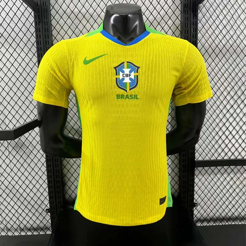 Player 2025-26 Brazil Home Football jersey