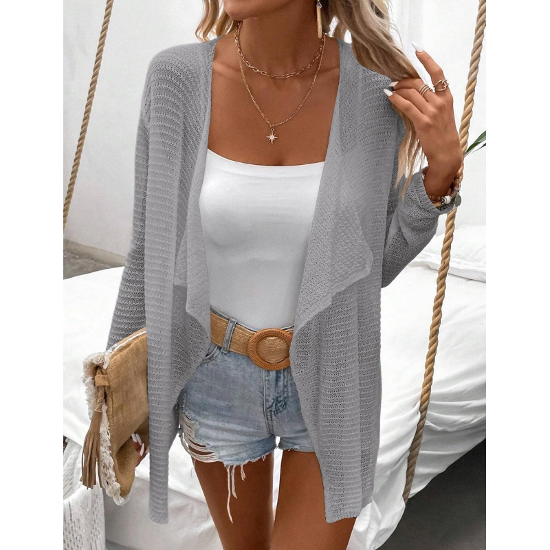 Women's Lightweight Crochet Cardigan