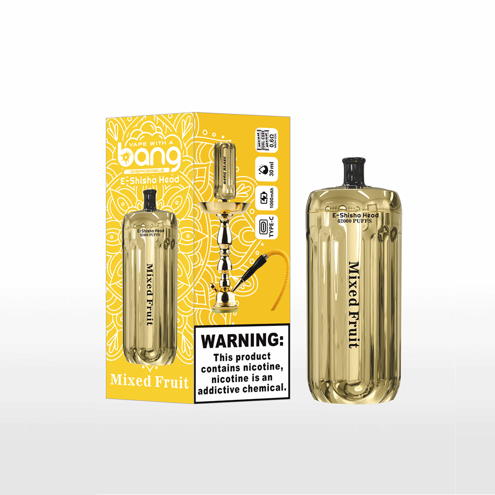 Bang E-Shisha Head 42K Disposable Vape(3 pieces)