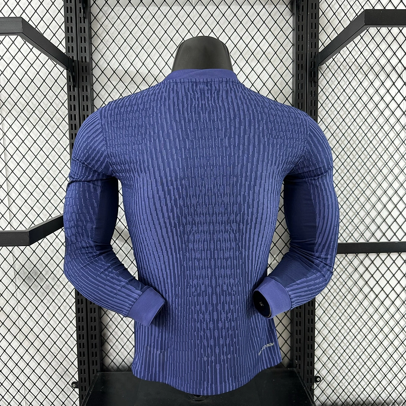 Player 2025-26 Atletico Madrid Away Long Sleeves Football jersey