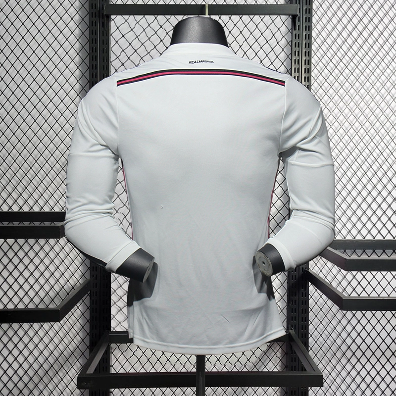 Retro Player 2014-15 Real Madrid Home Long Sleeve Football jersey retro