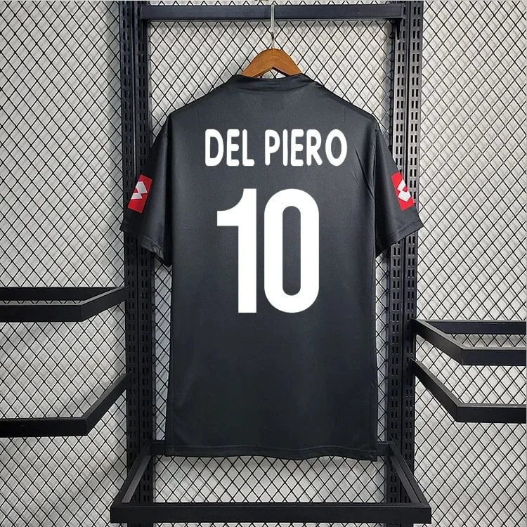 Retro 2001-02 Juventus away NEDVED CONTE DEL PIERO ZAMBROTTA Football jersey retro