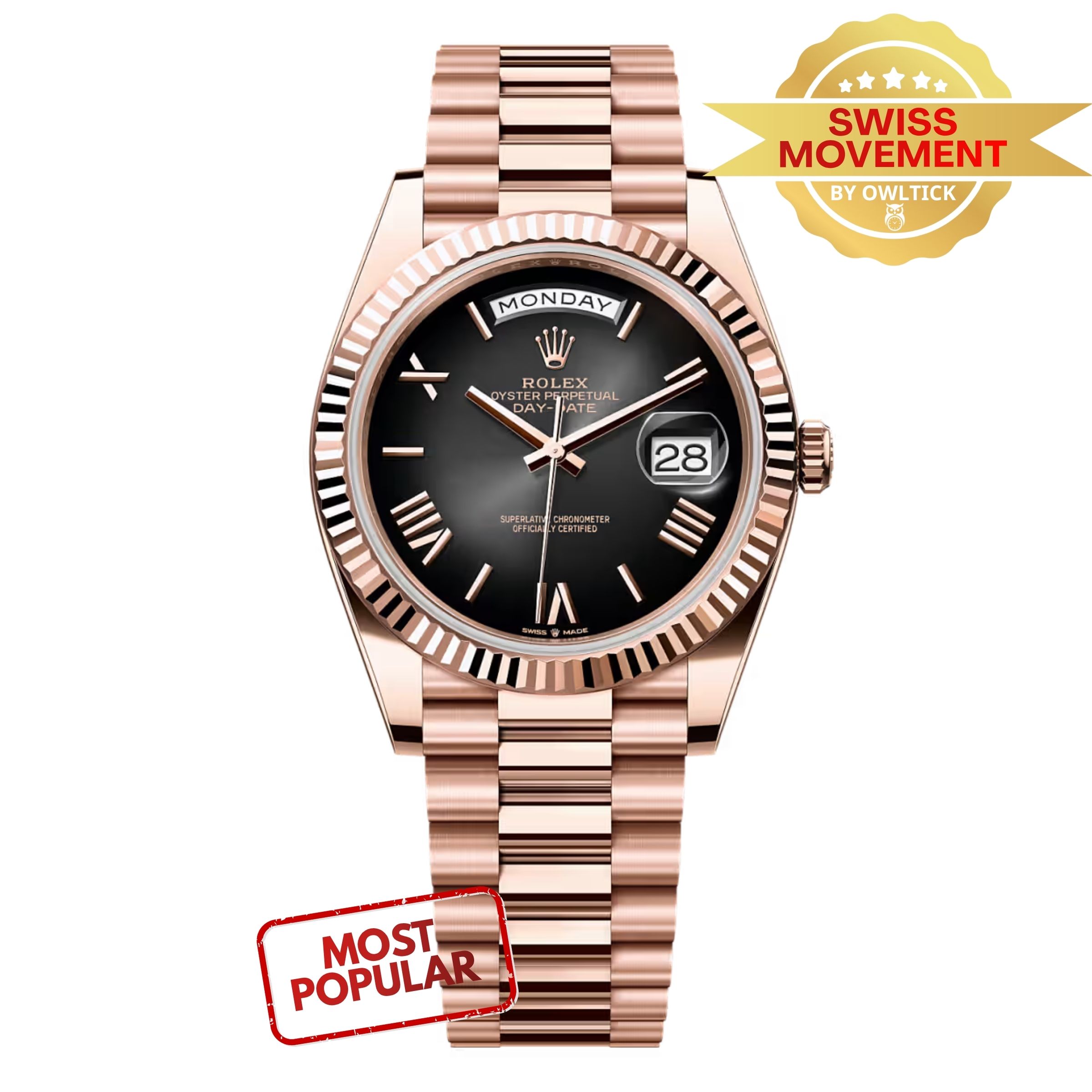 [Superclone] Rolex Day-Date 40mm Slate Ombré Dial President 228235