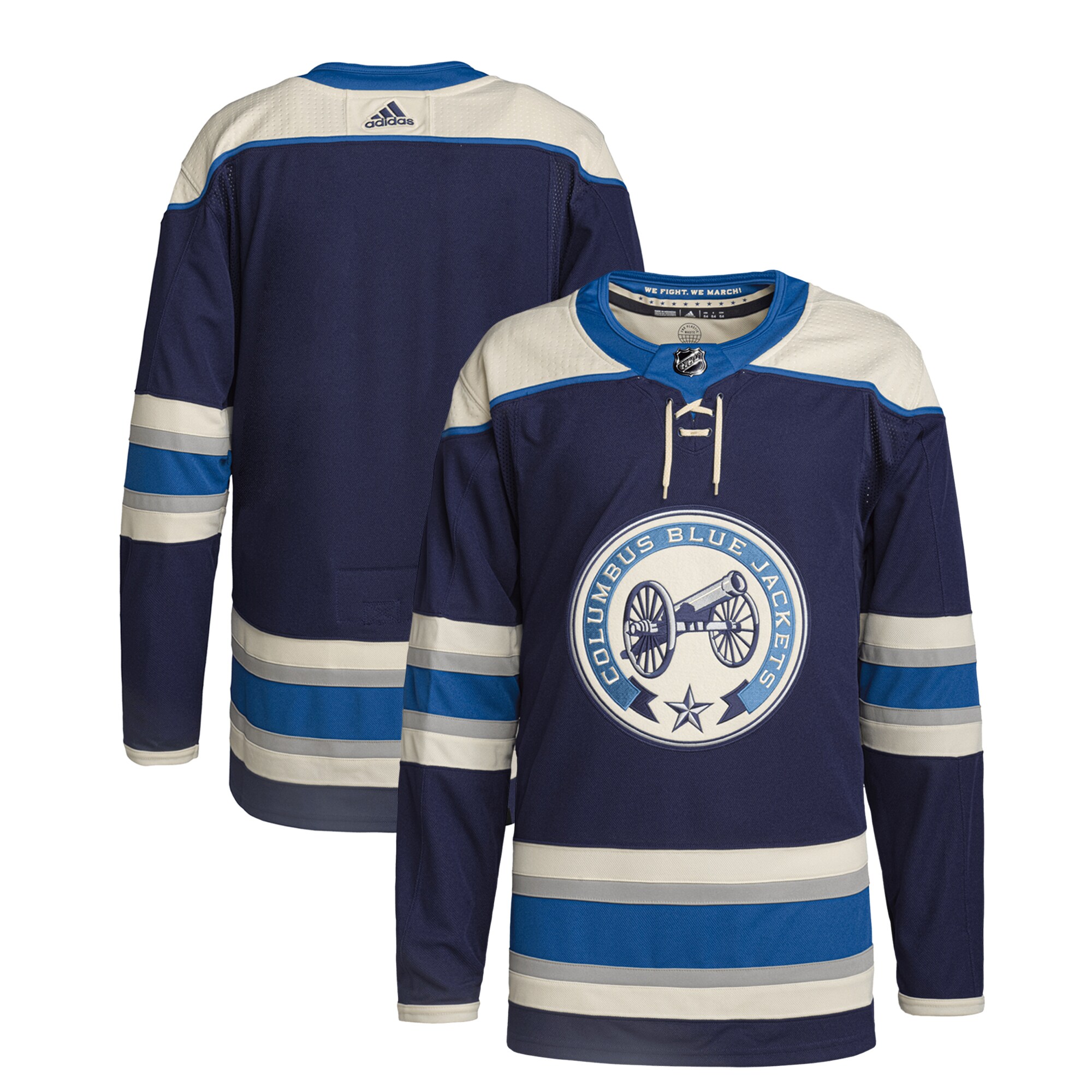 Columbus Blue Jackets adidas Alternate Primegreen Authentic JerseyÂ â€“ Navy