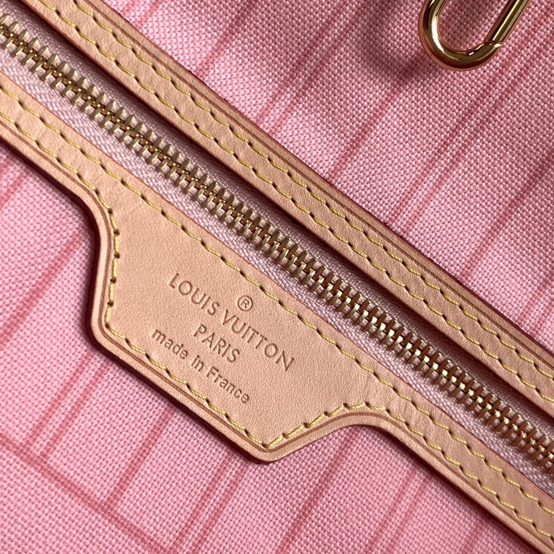 Louis Vuitton Neverfull MM Rose Pink 31Cm N41605