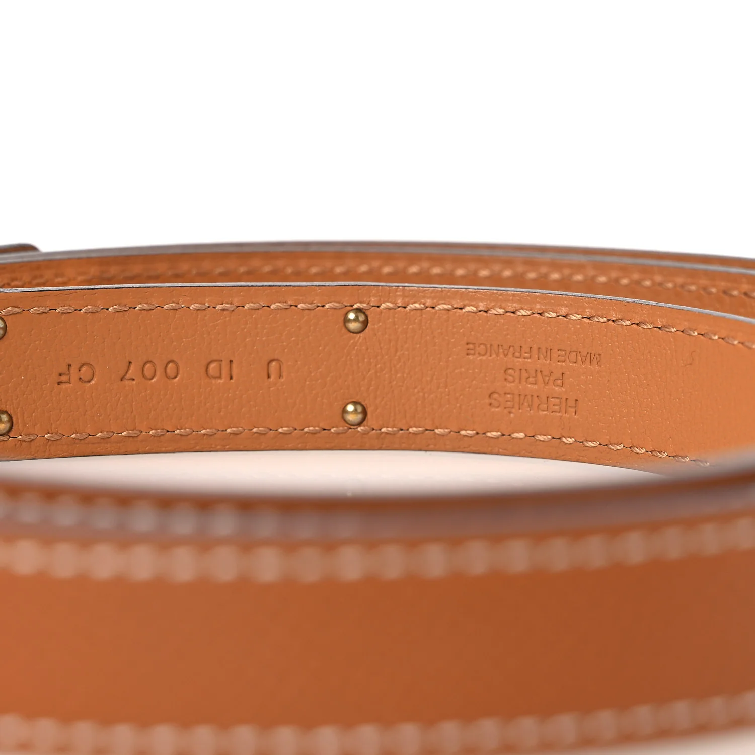 Epsom Kelly Belt Gold