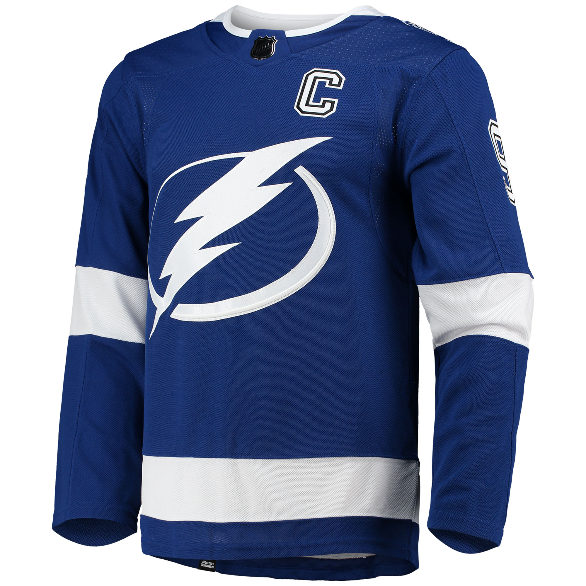 Steven Stamkos Tampa Bay Lightning adidas Home Primegreen Authentic Player Jersey – Blue