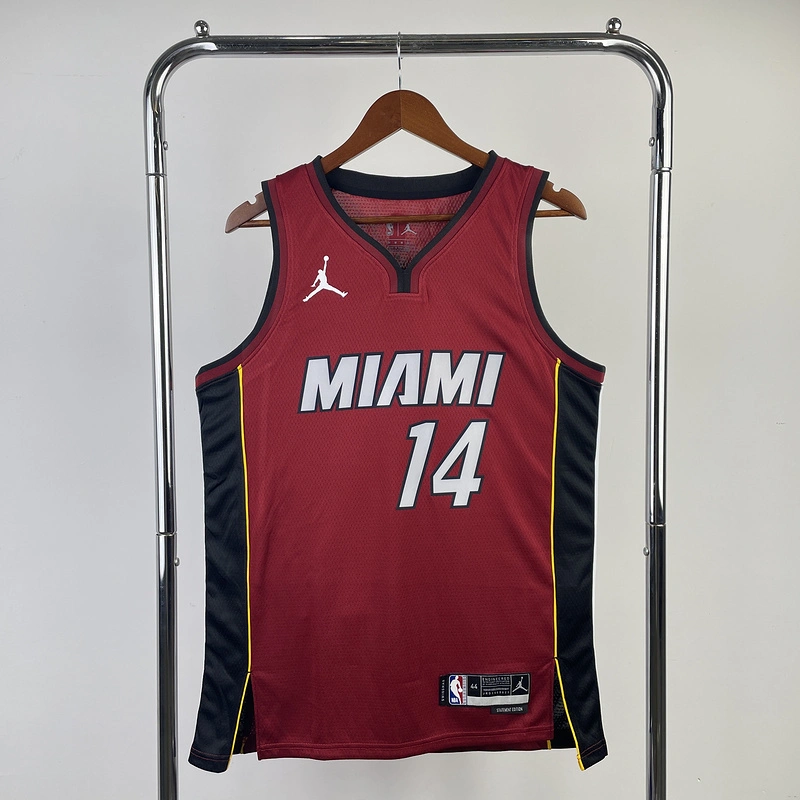 2023 NBA Miami Heat 14 HERRO Basketball Jersey