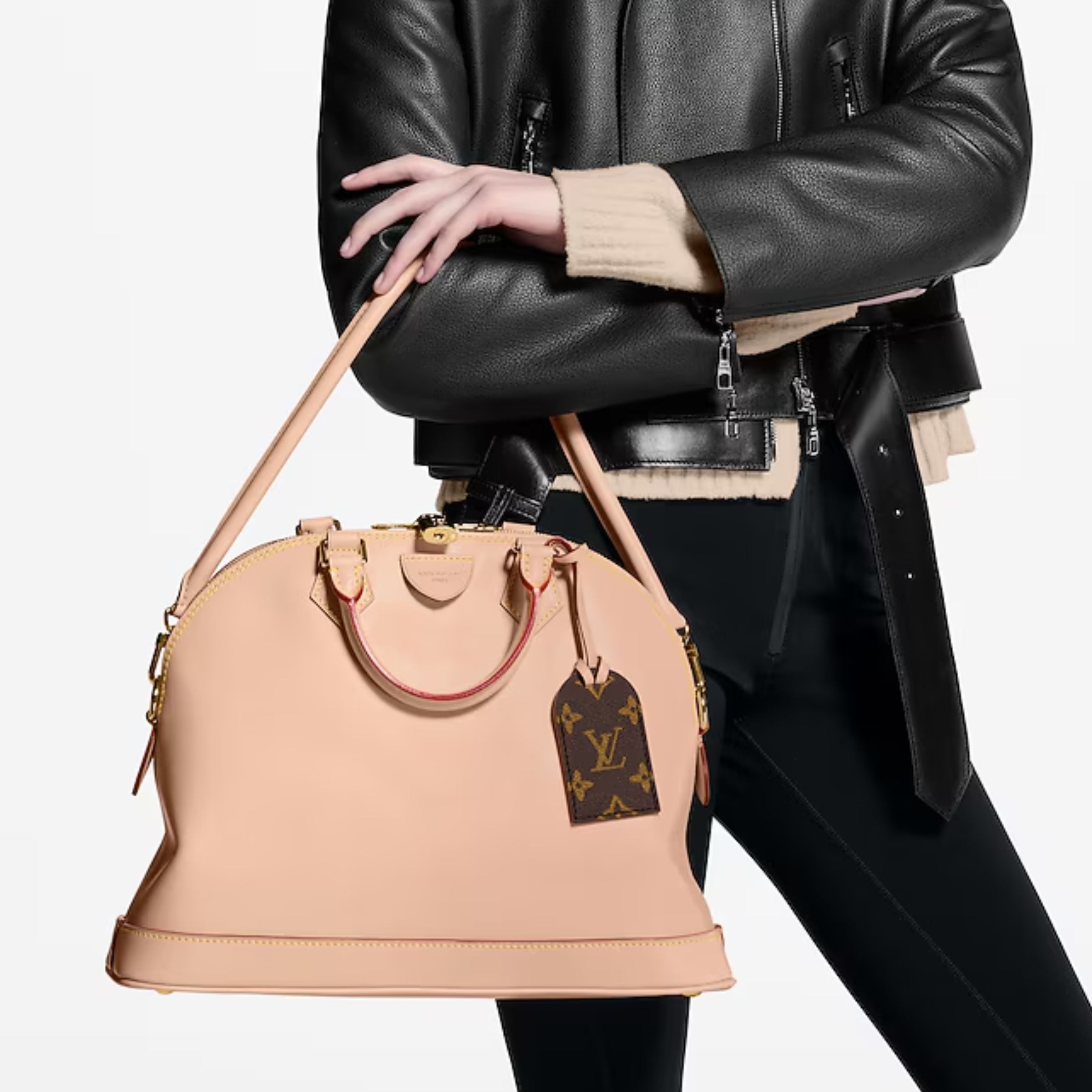 Louis Vuitton Alma PM Bag Beige 32cm M27388