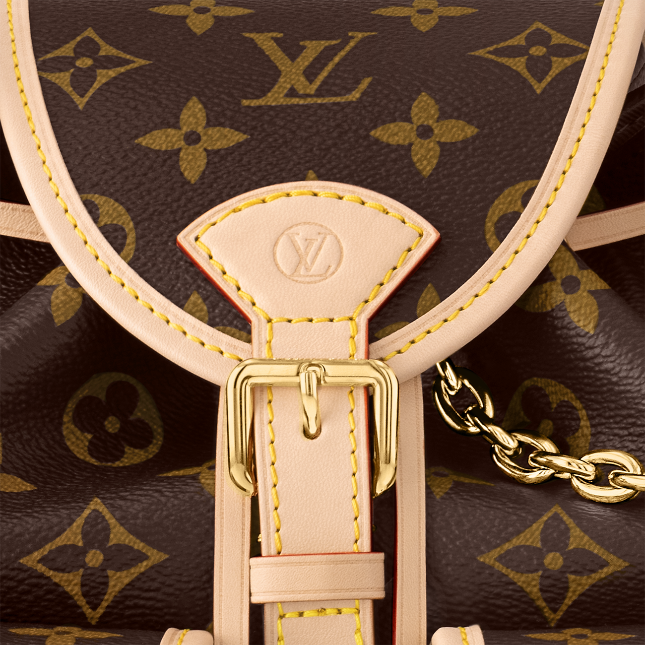 Louis Vuitton Excursion Monogram Backpack Brown 23Cm M46932