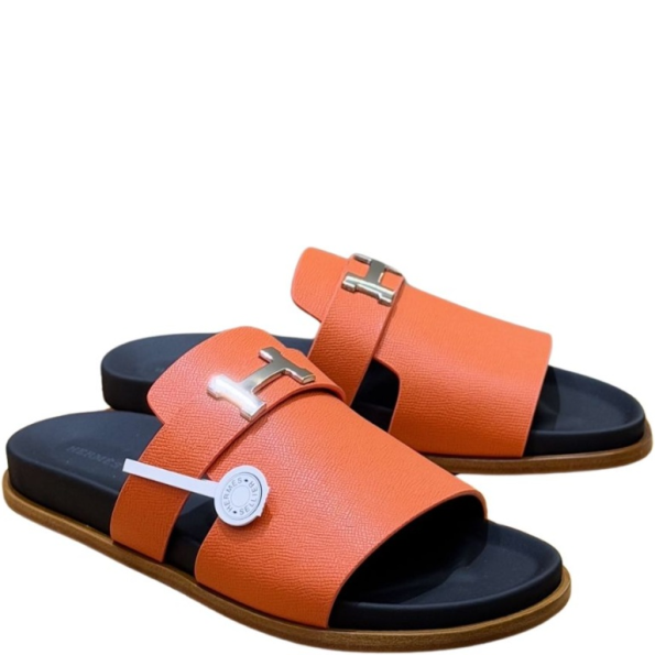 HERMES SANDAL JAURES ORANGE