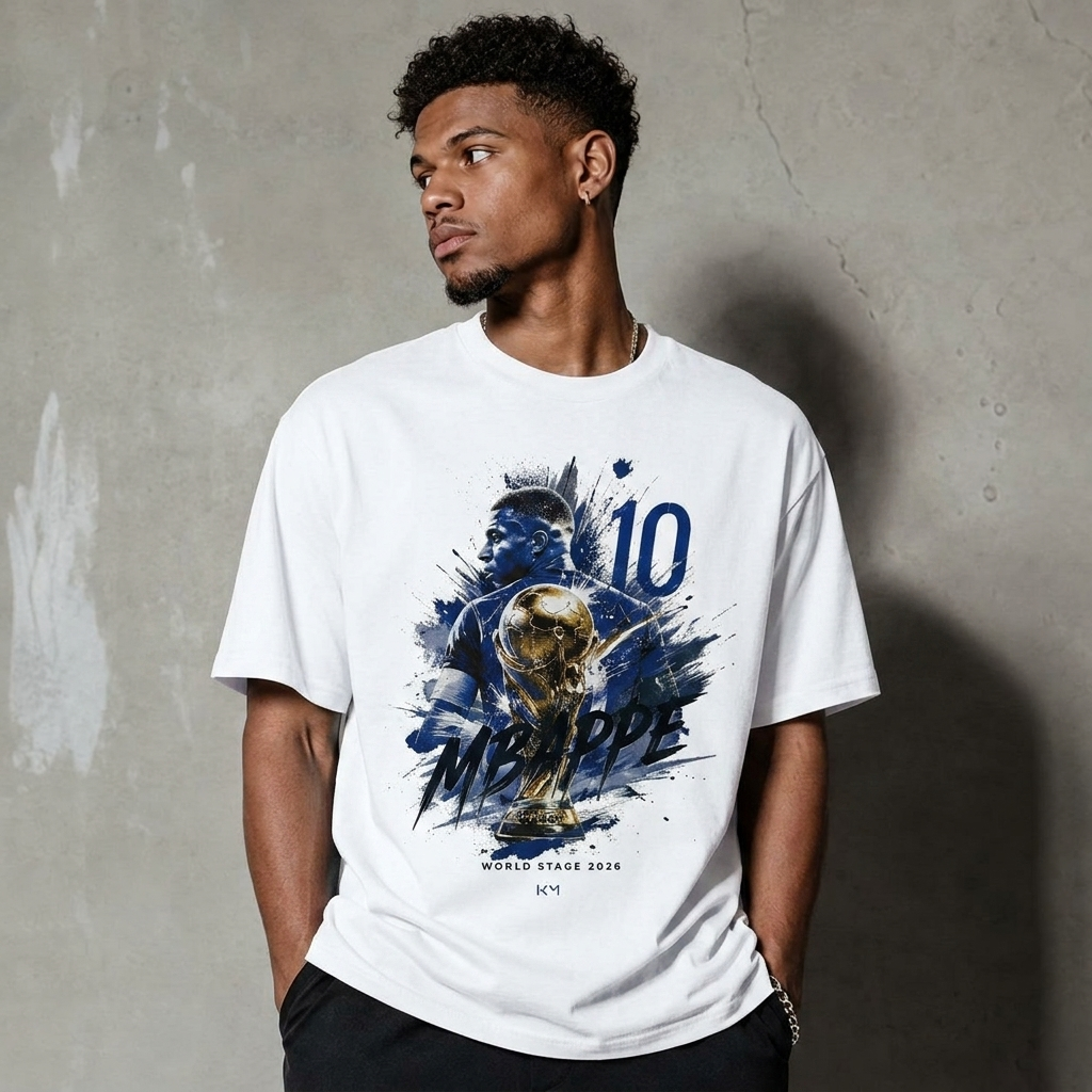 Kylian Mbappé Unisex T-Shirt – Limited-Time Offer – Hot Seller