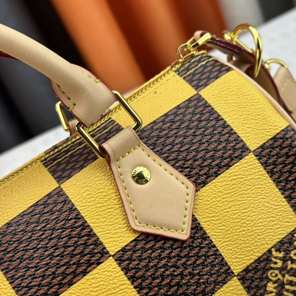 Louis Vuitton Speedy Bandoulière 25 Damier Pop Yellow 25Cm N40584