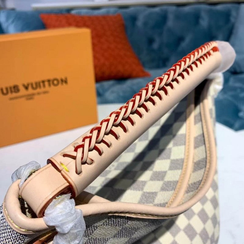 Louis Vuitton Graceful MM 41cm/16.1in Damier Azur Canvas N44044 – Women