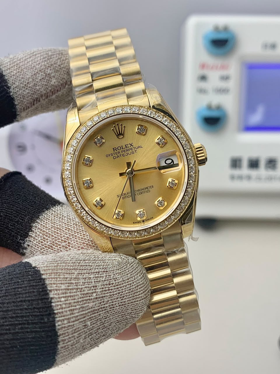 [SUPER CLONE] Rolex Datejust 31mm Yellow Gold Ladies 278288RBR