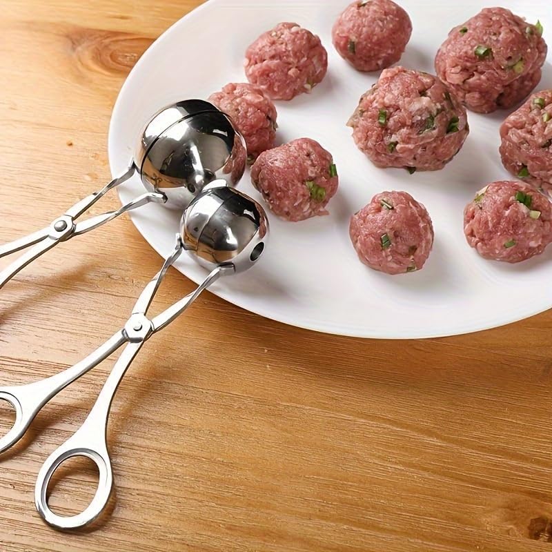Stainless Steel Meatball Maker Scissors - Multifunctional Beef Meatball Mold