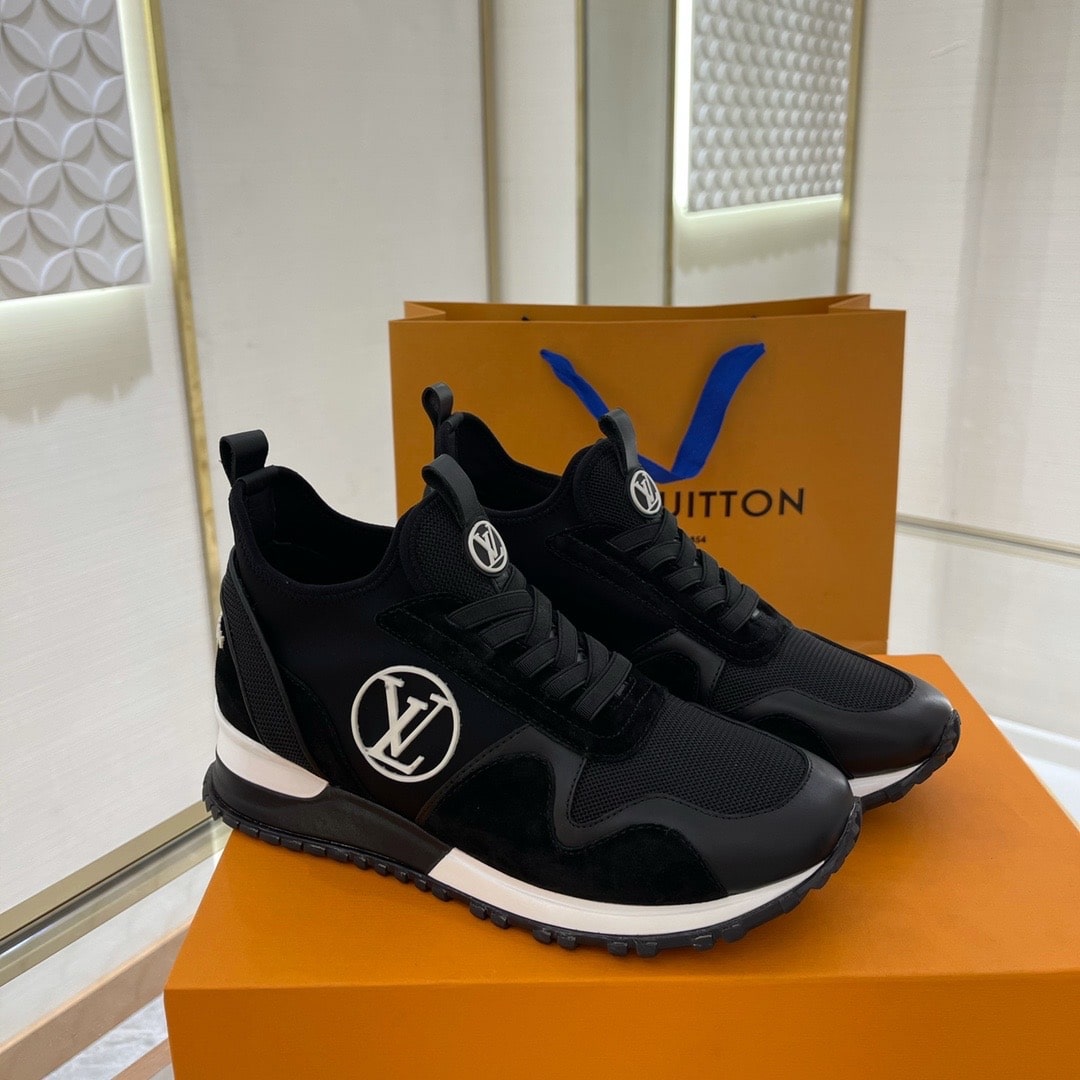 Louis Vuitton Run Away Sneaker Black 1A9Er7