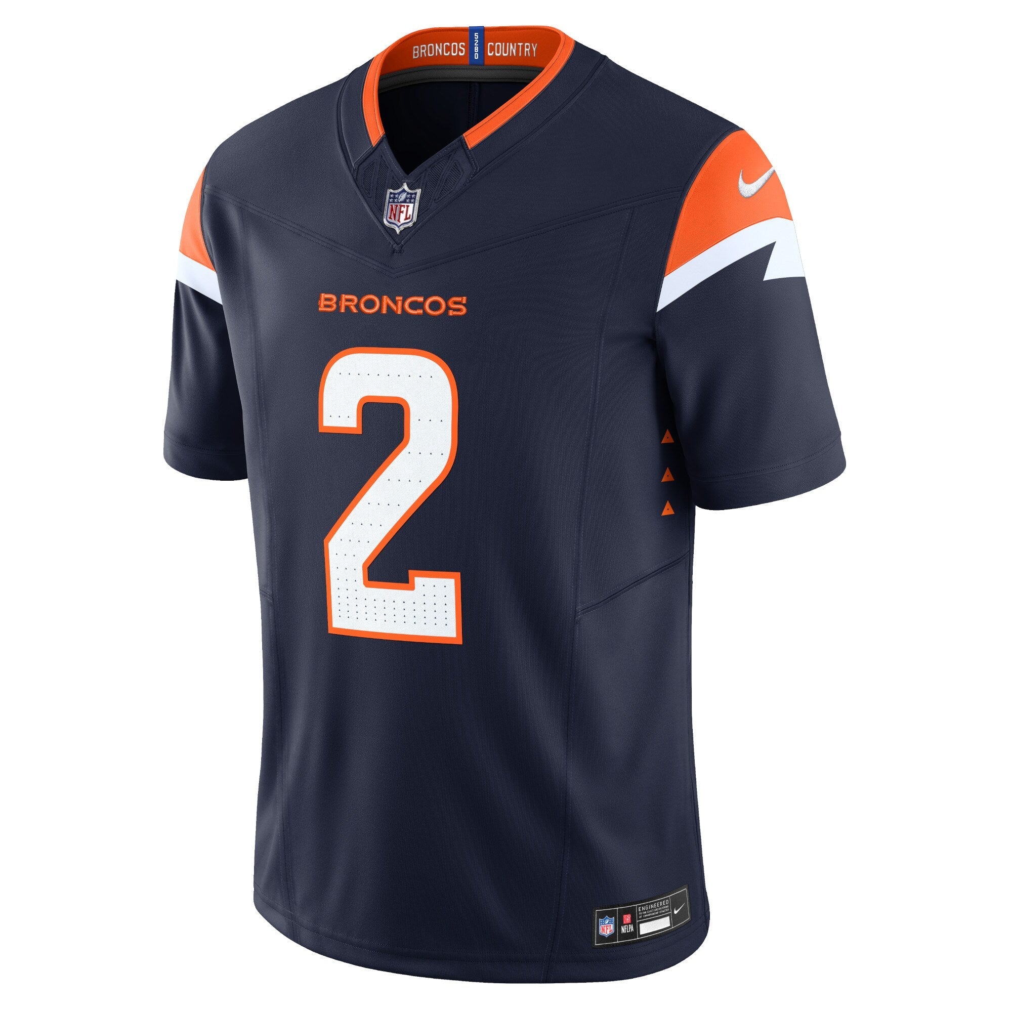 Patrick Surtain II Denver Broncos Nike Mile High Collection Vapor F.U.S.E. Limited Jersey - Navy