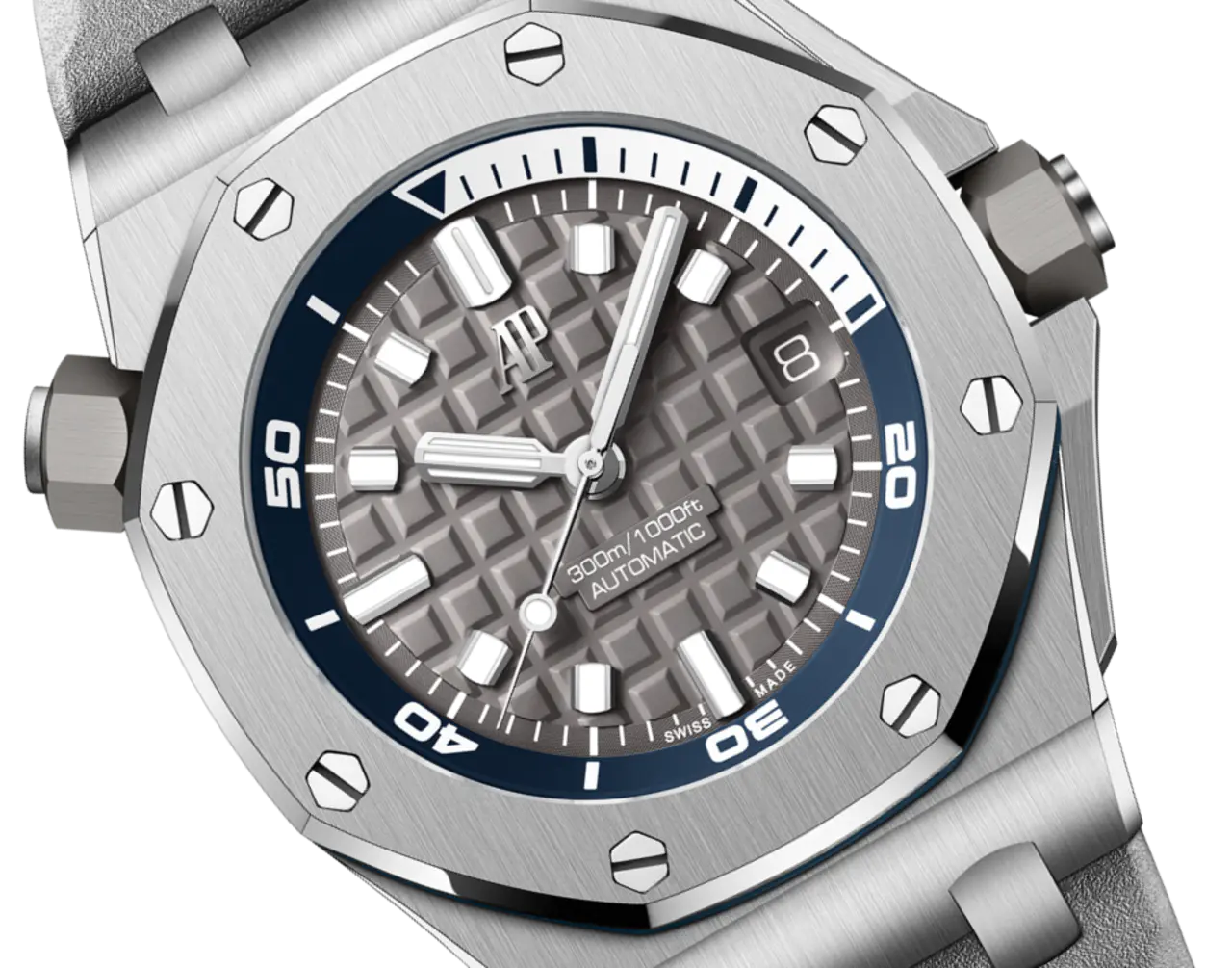 Audemars Piguet OFFSHORE DIVER Grey Dial 42mm 15720ST.OO.A009CA.01