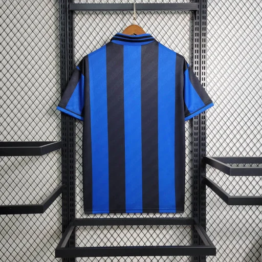Retro 1995-96 Inter Milan Home R.CARLOS #6 Centofanti #9 Carbone #10 Football jersey
