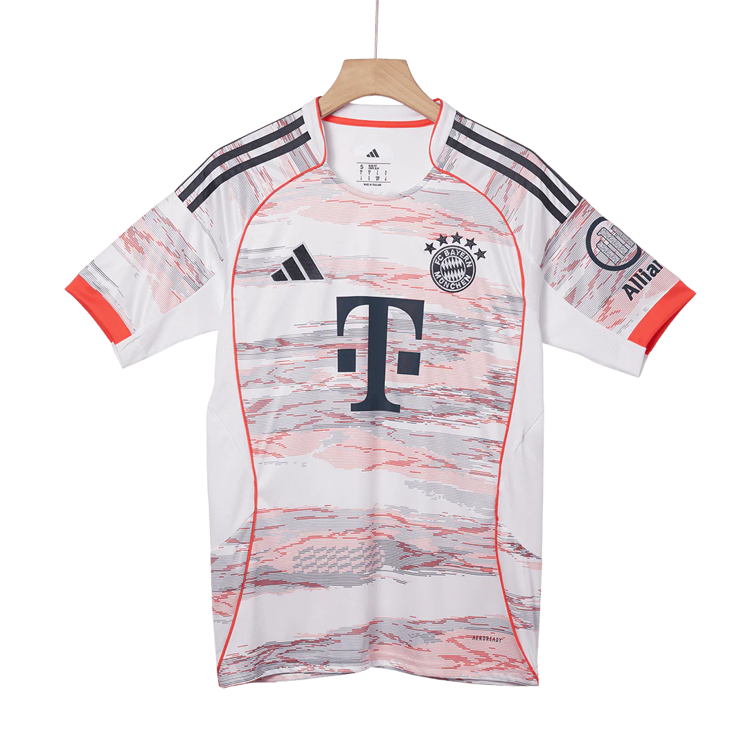Bayern Munich Away Soccer Jersey 2025/26 White