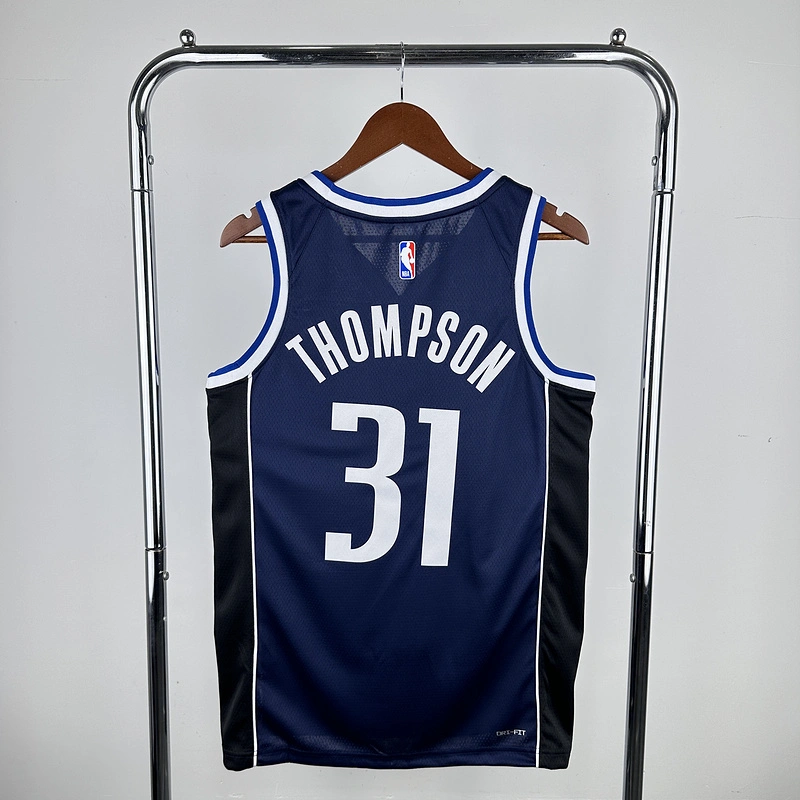 2023 NBA Dallas Mavericks 31 THOMPSON Basketball Jersey