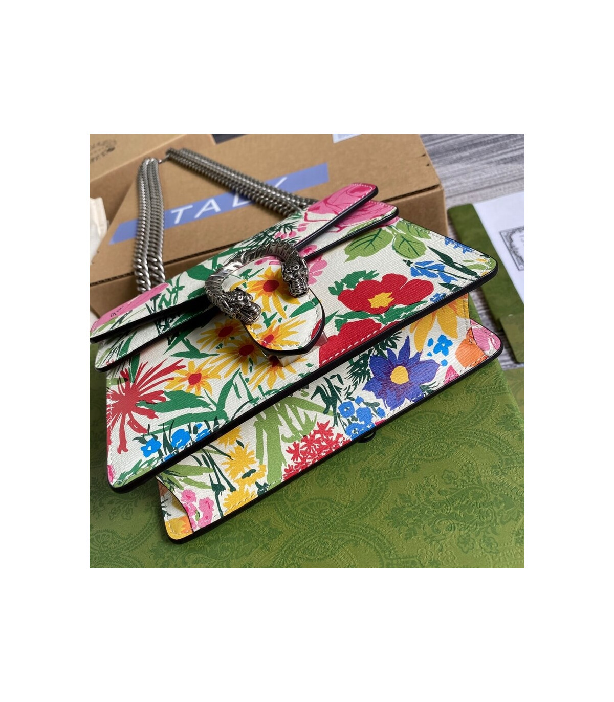Gucci Dionysus Ken Scott Print Mini Bag