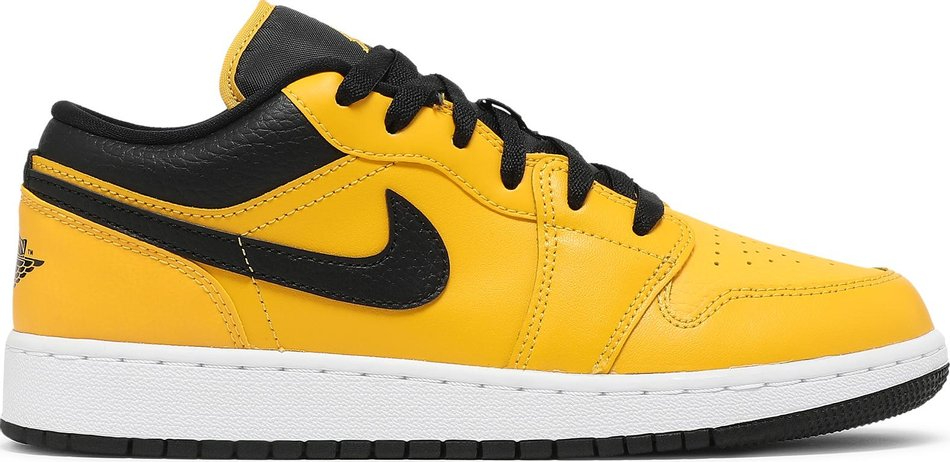 Air Jordan 1 Low GS University Gold Black 553560-700
