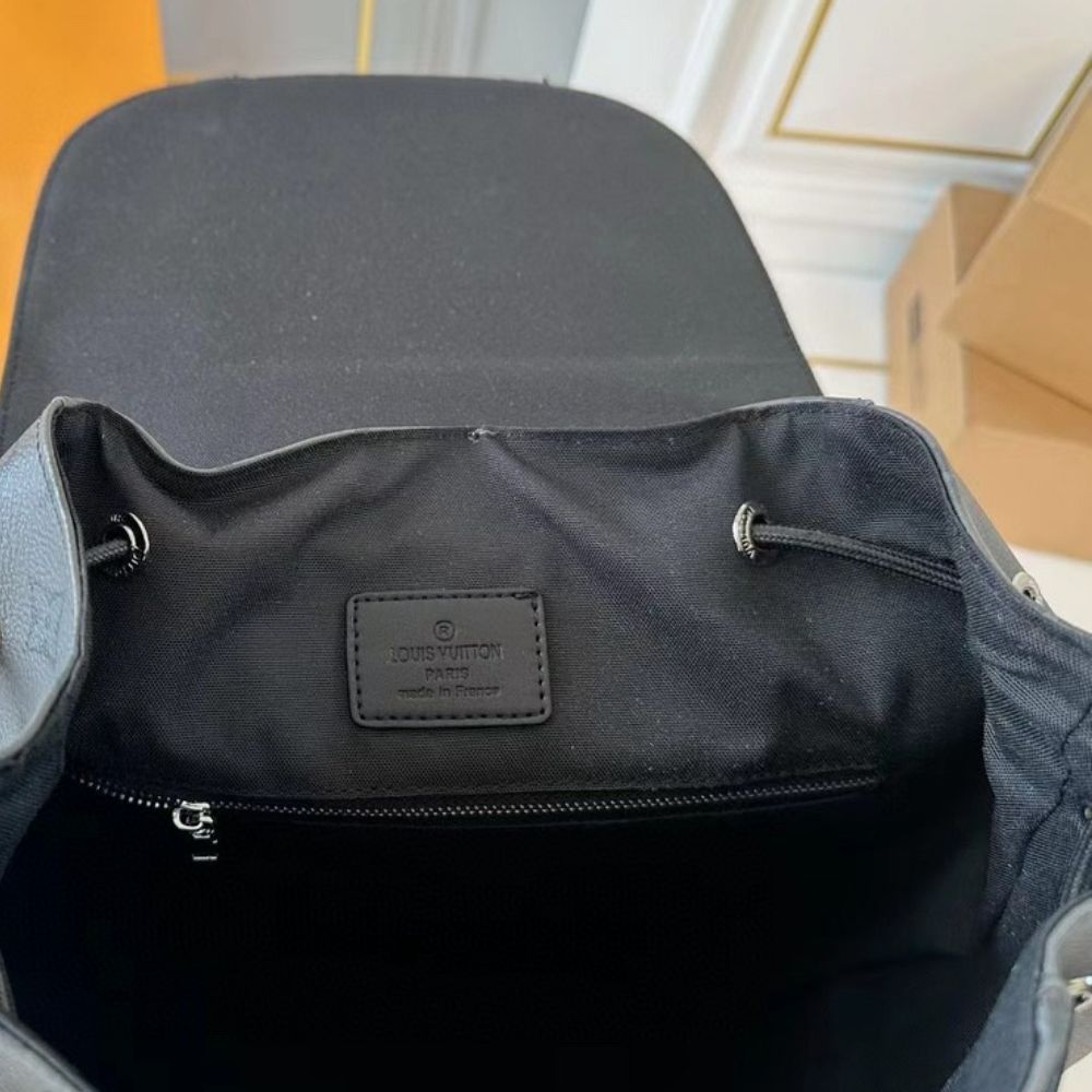 Louis Vuitton Christopher Backpack Black 34Cm