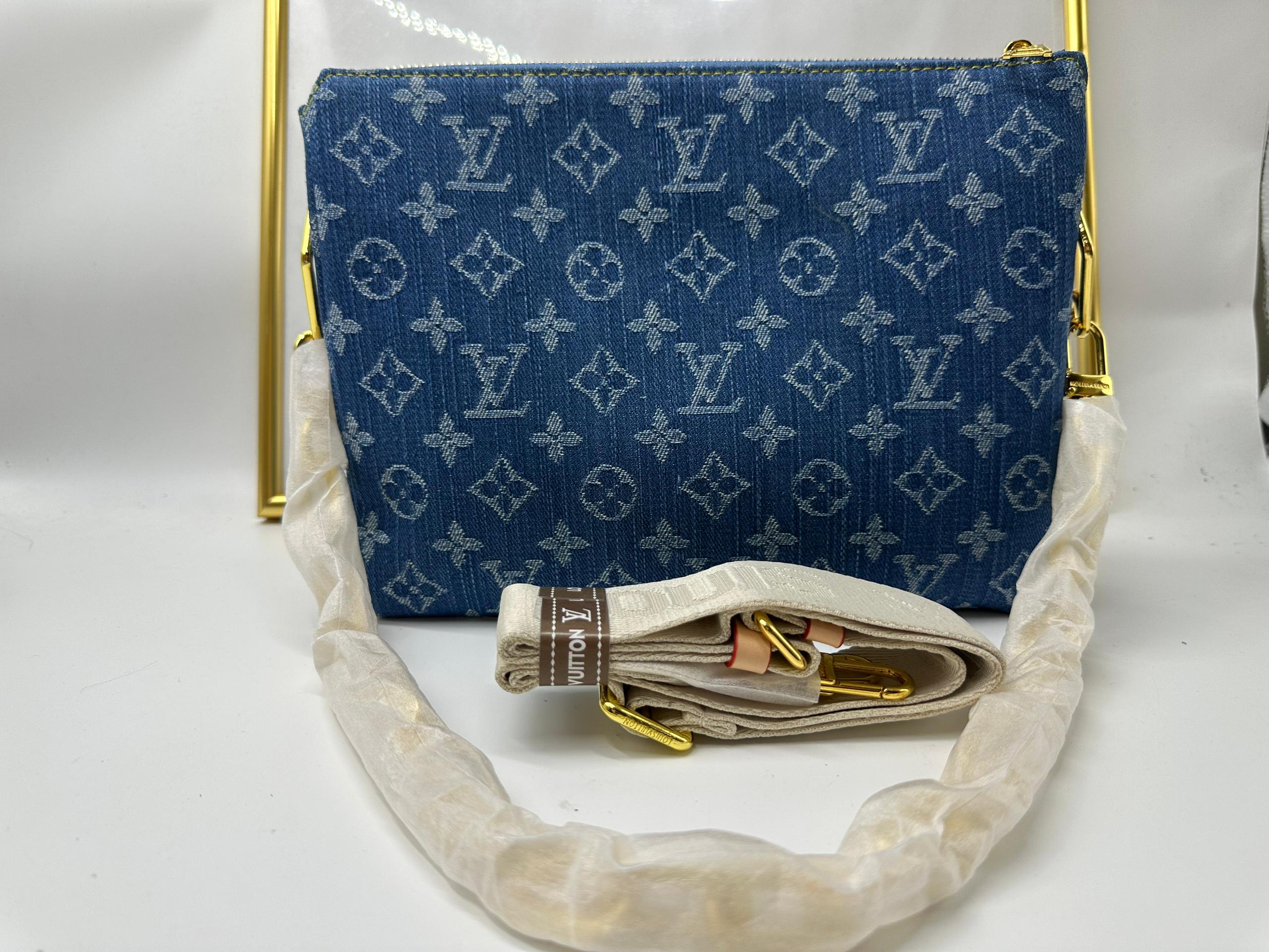 Louis Vuitton Coussin Pm Bag Denim Blue 26Cm M24564