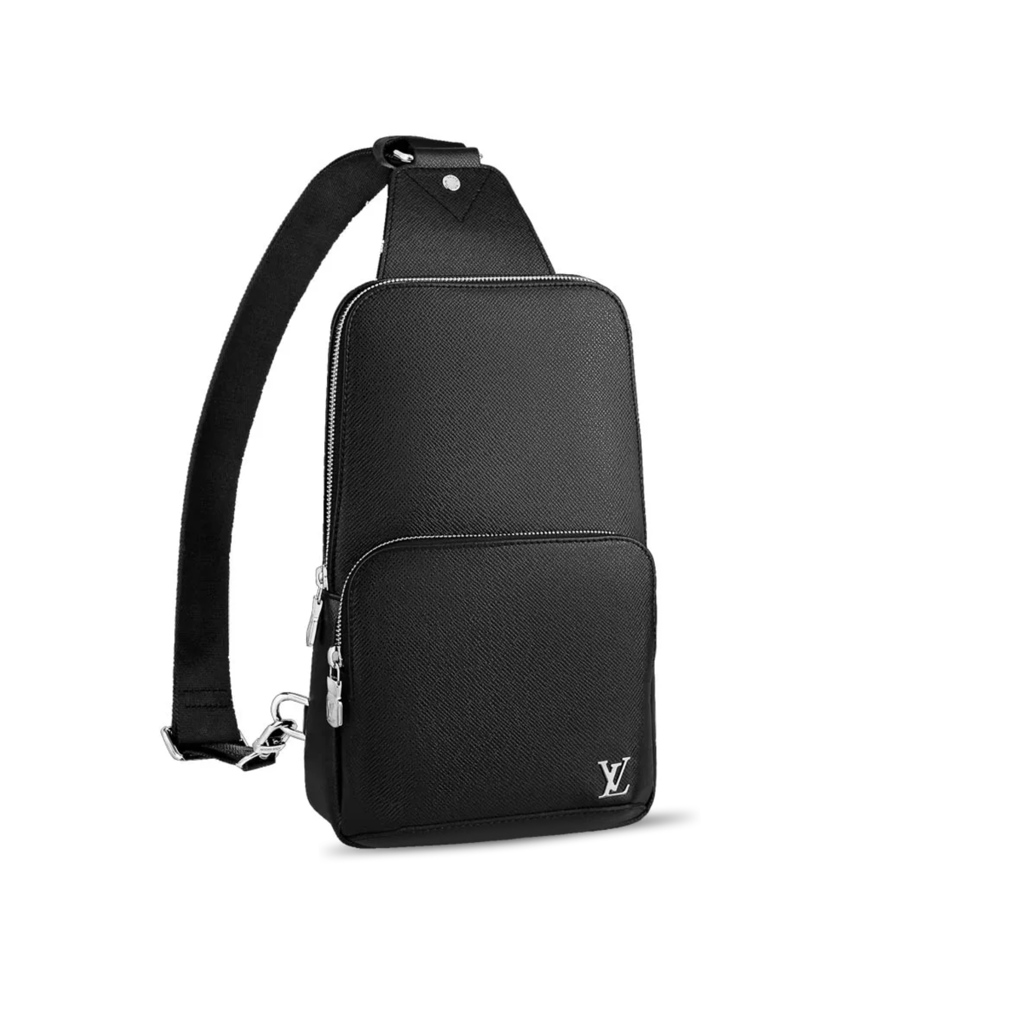 Louis Vuitton Avenue Taiga Black Sling Bag for Men 31cm/12.2in M30443