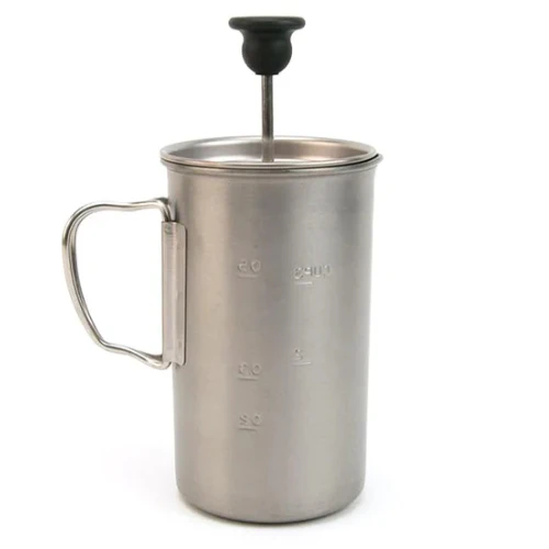 Titanium French Press by Snow Peak