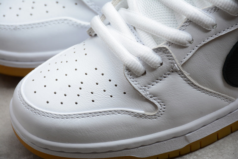 SB Dunk Low Orange Label White Black