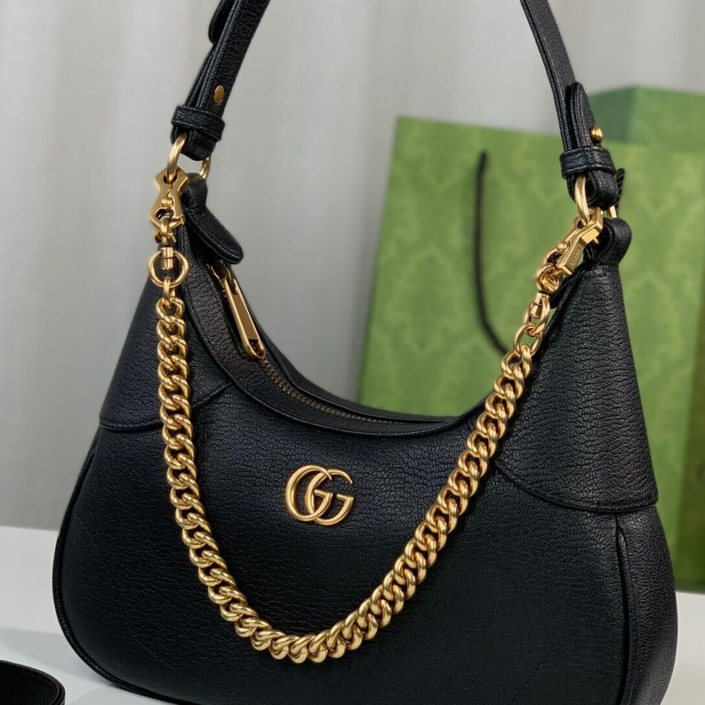 Gucci Aphrodite Small Shoulder Bag Black