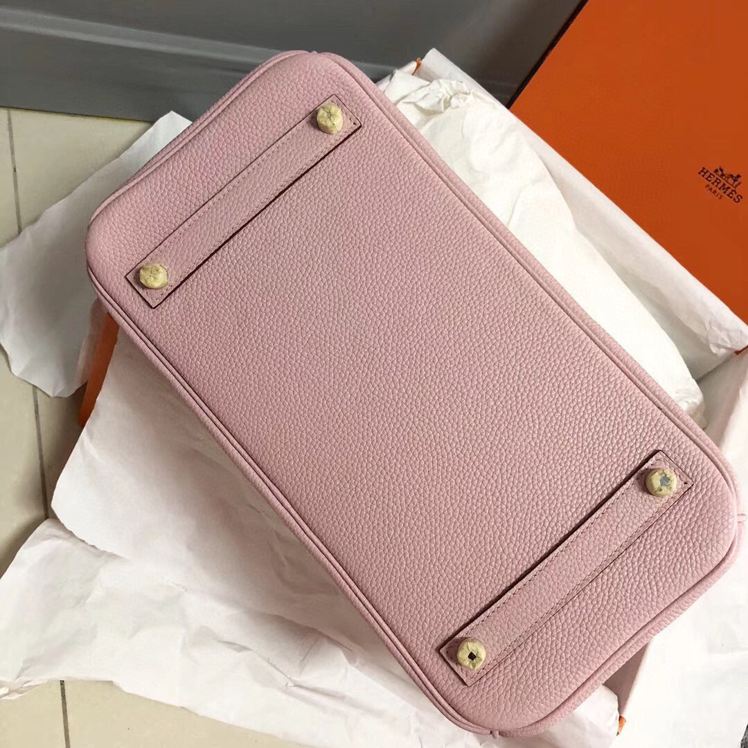 Hermes Birkin 30Cm Pink Togo Leather Gold Hardware