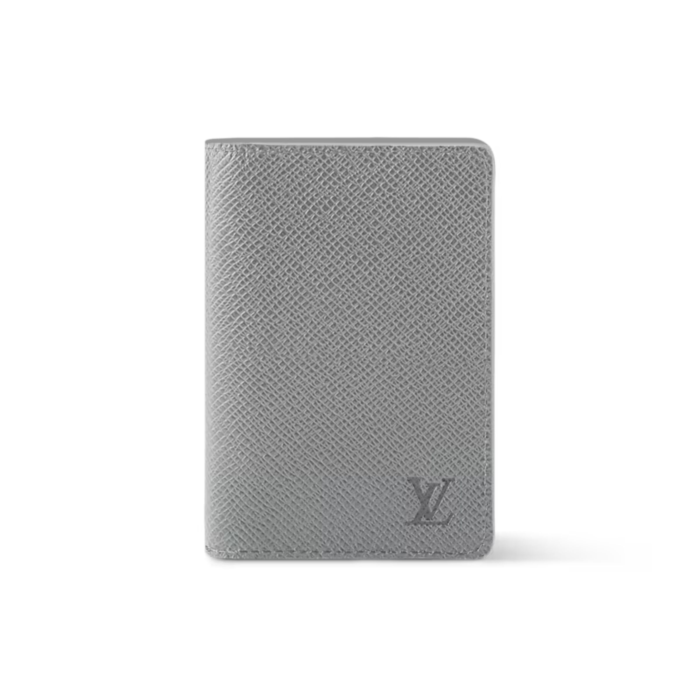 Louis Vuitton Pocket Organizer 7.5cm Glacier Gray/Navy Blue M25878