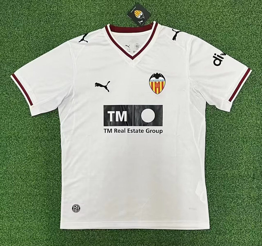 2026/27 La Liga Valencia Team Home Football Jersey - JerseyFun