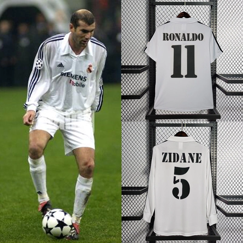 Retro 2002-03 Real Madrid home Football jersey retro