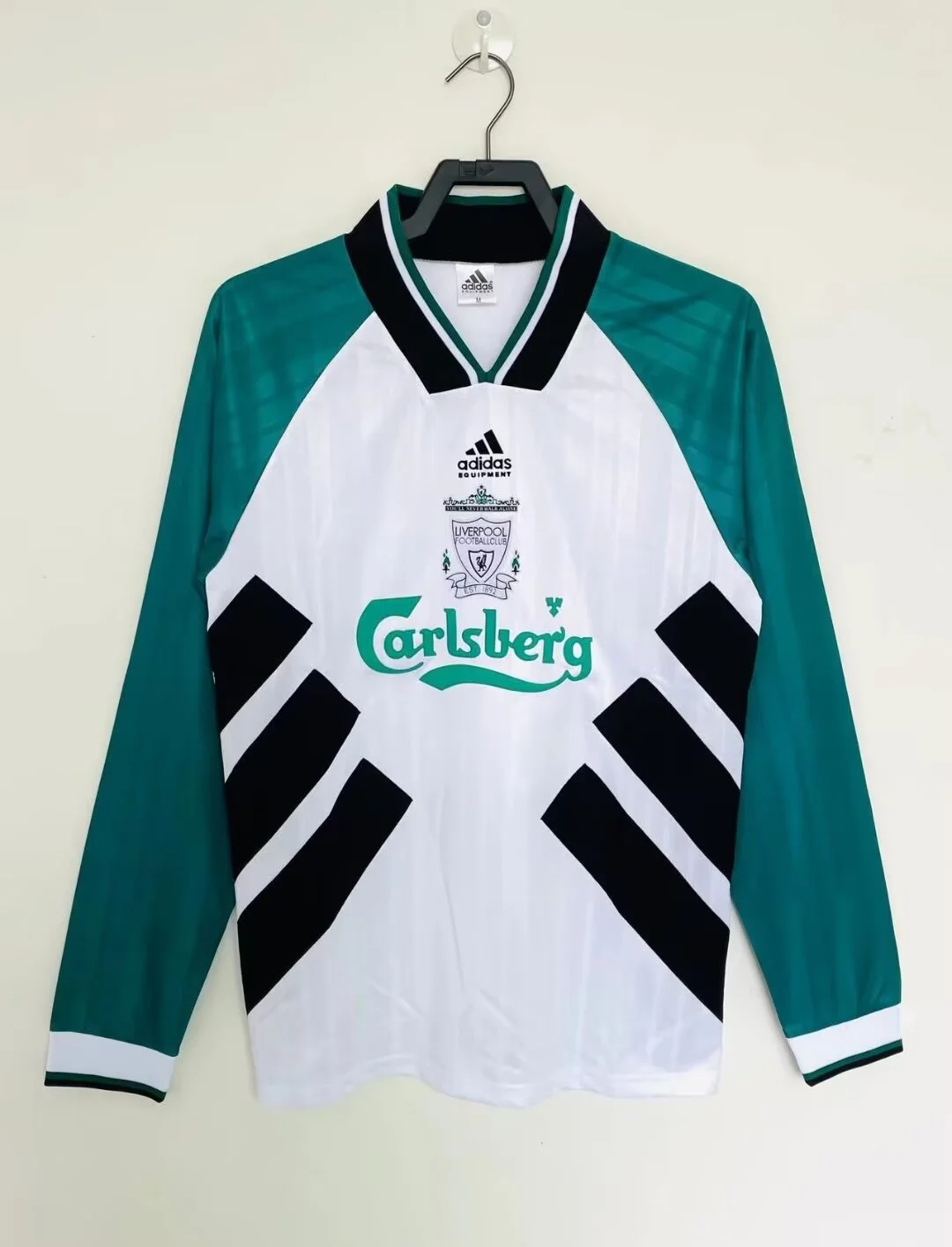 retro 1993-95 Liverpool Away Long Sleeve football jersey retro