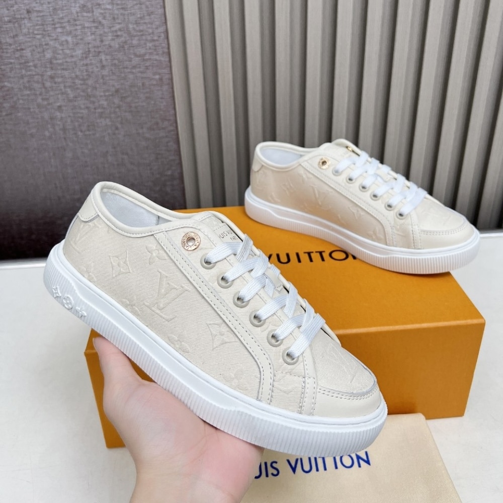 Louis Vuitton Lv Lagoon Sneaker Beige 1Ahoqr