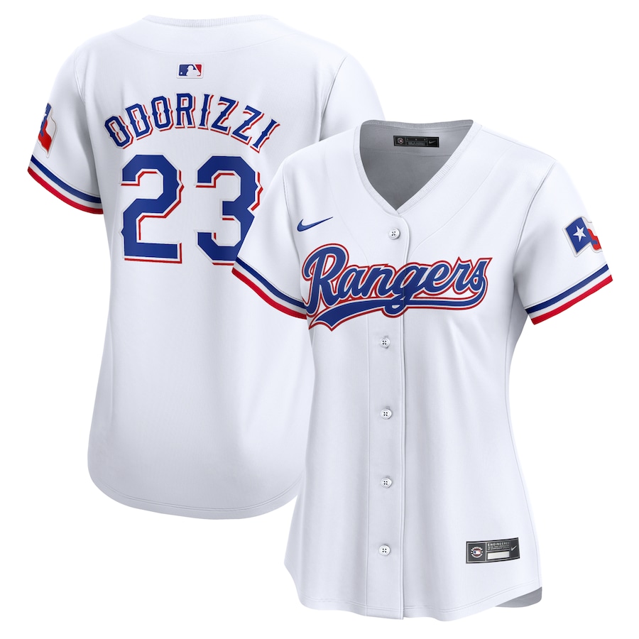 Jake Odorizzi Texas Rangers Women's Home Limited Player Jersey White