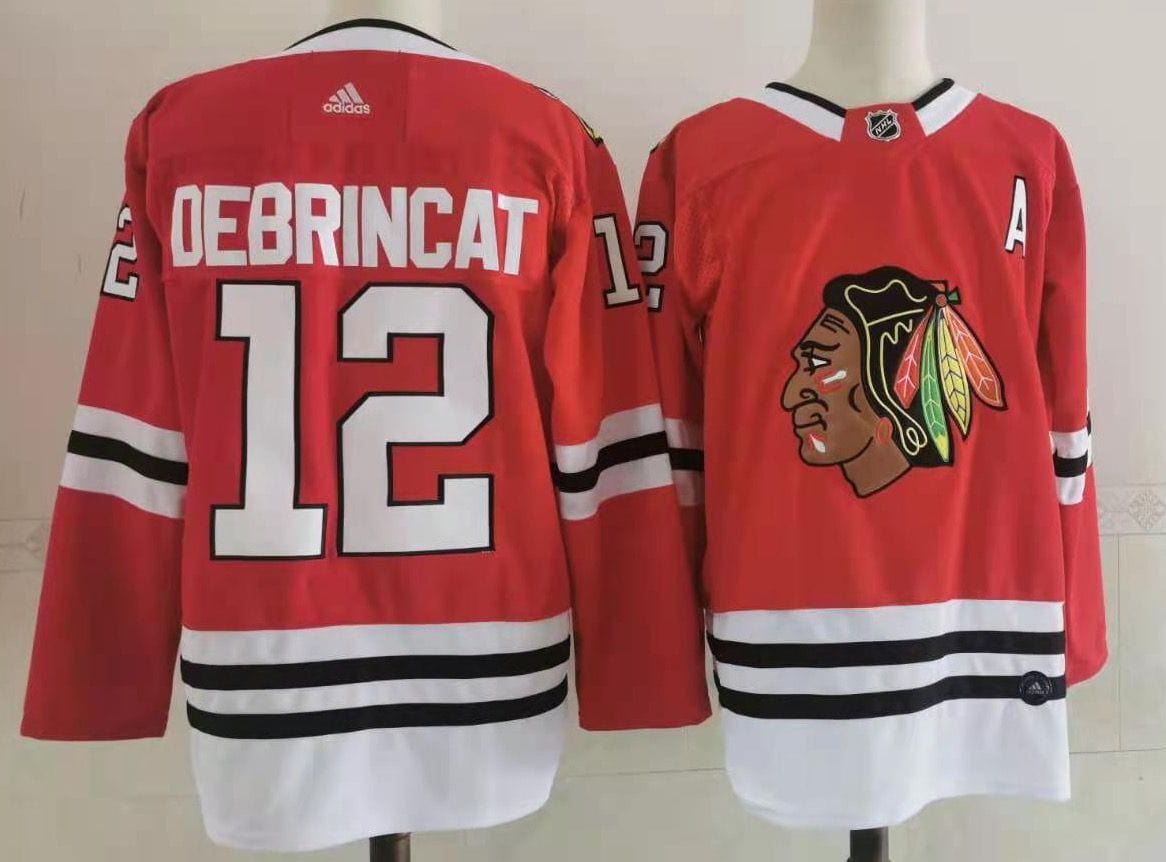 NHL Chicago Blackhawks DEBRINCAT # 12 Jersey