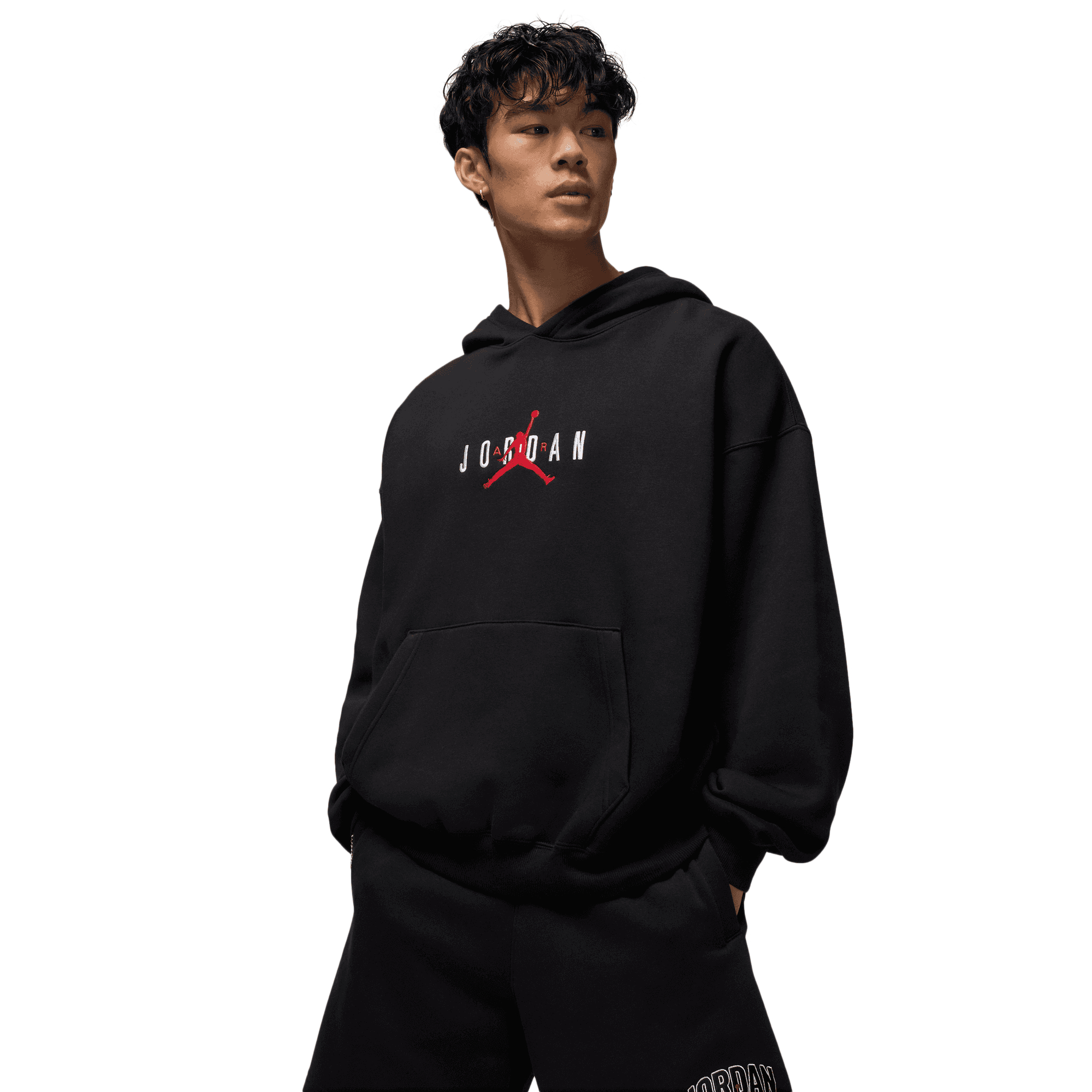 Jordan Brooklyn Oversize Stretch Pullover Hoodie