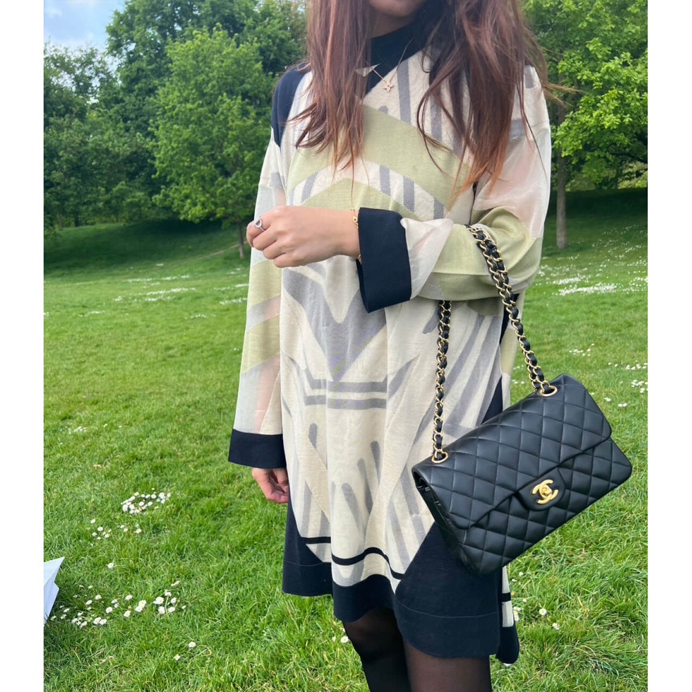 Chanel Lambskin Small Double Flap Bag 23cm