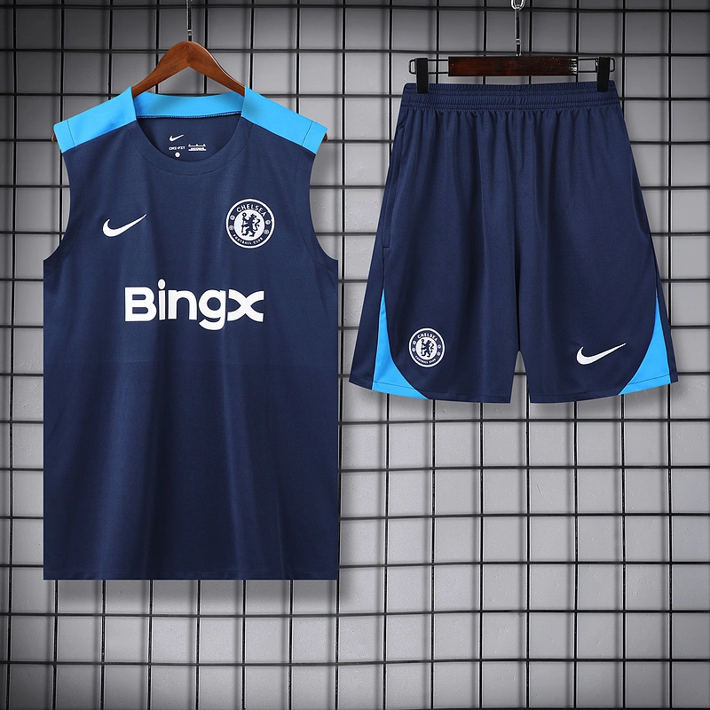 2024-25 season Chelsea Sleeveless Vest Training Wear suit