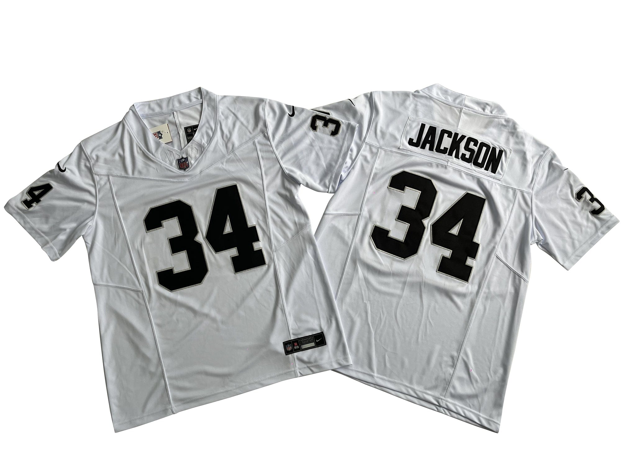 Las Vegas Raiders 34# Bo Jackson Nike Vapor F.U.S.E. Limited Jersey