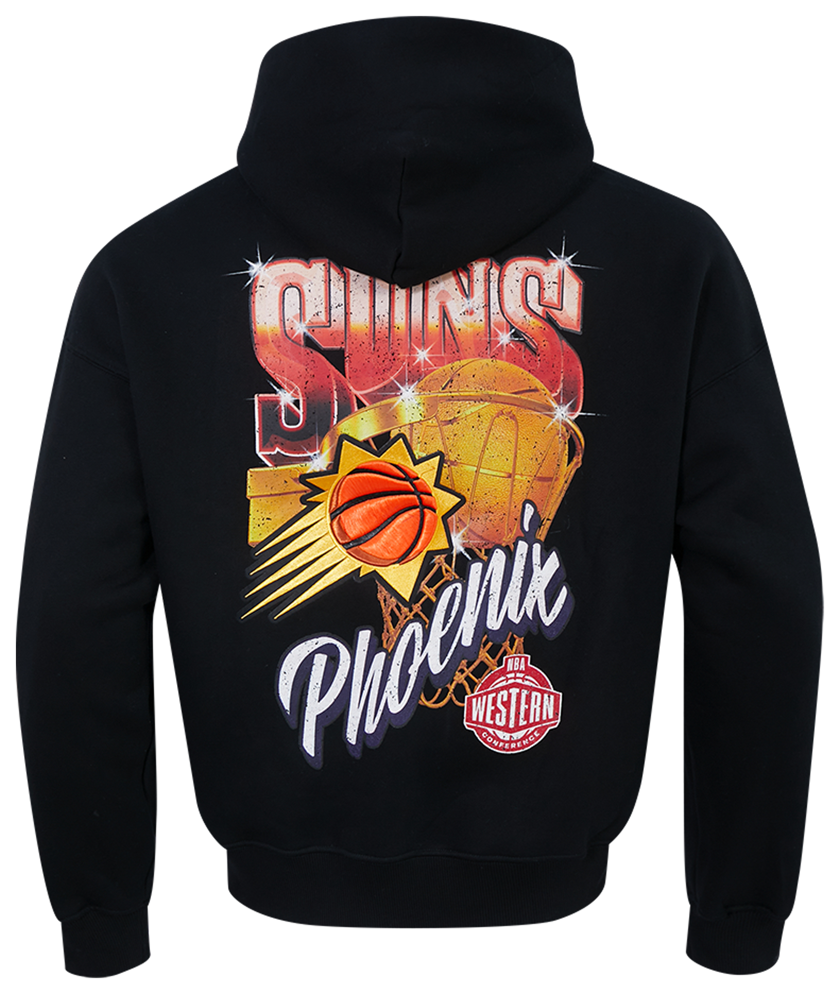 Pro Standard Suns Gold Hoops Pro Full-Zip Hoodie