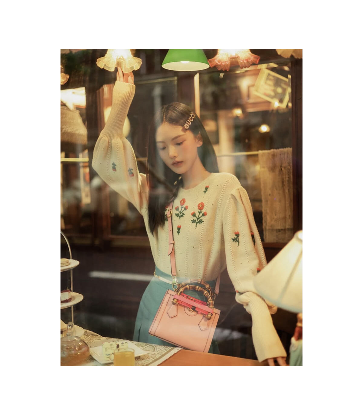 Gucci Diana Mini Tote Bag Pink